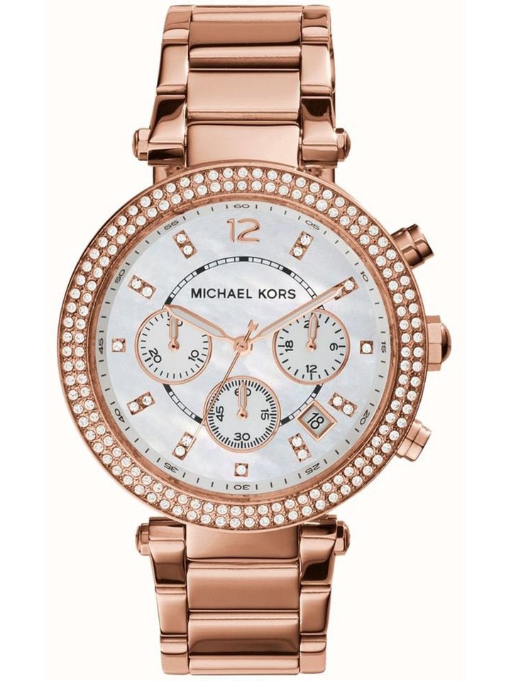 Michael Kors Michael Kors MK5491 Rose Gold Parker Ladies Watch, view 1