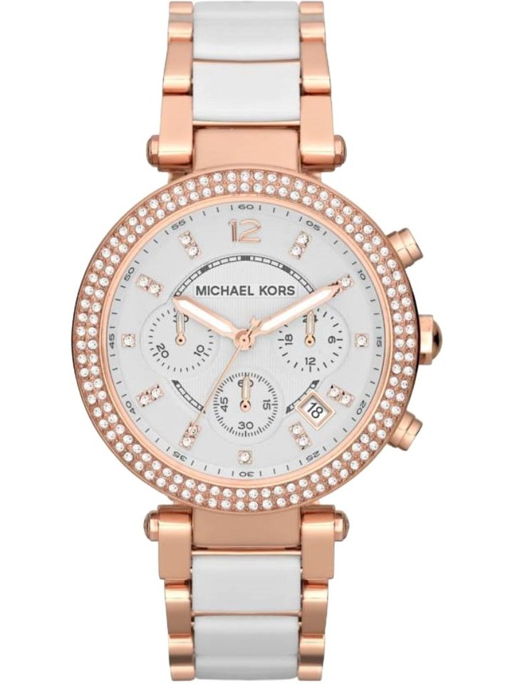Michael Kors Michael Kors MK5774 Parker Chronograph Two-Tone Ladies Watch, view 1