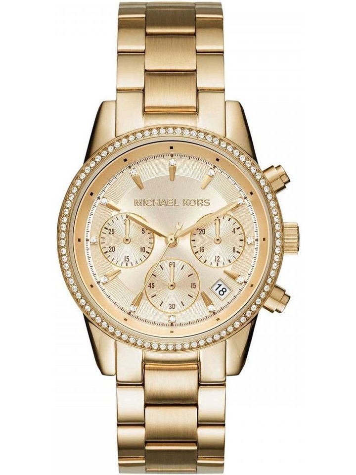 Michael Kors Michael Kors MK6356 Ritz Chronograph Ladies Watch, view 1
