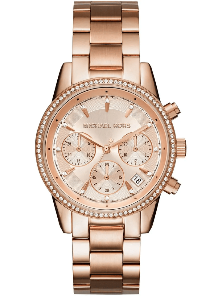 Michael Kors Michael Kors MK6357 Ritz Chronograph Ladies Watch, view 1
