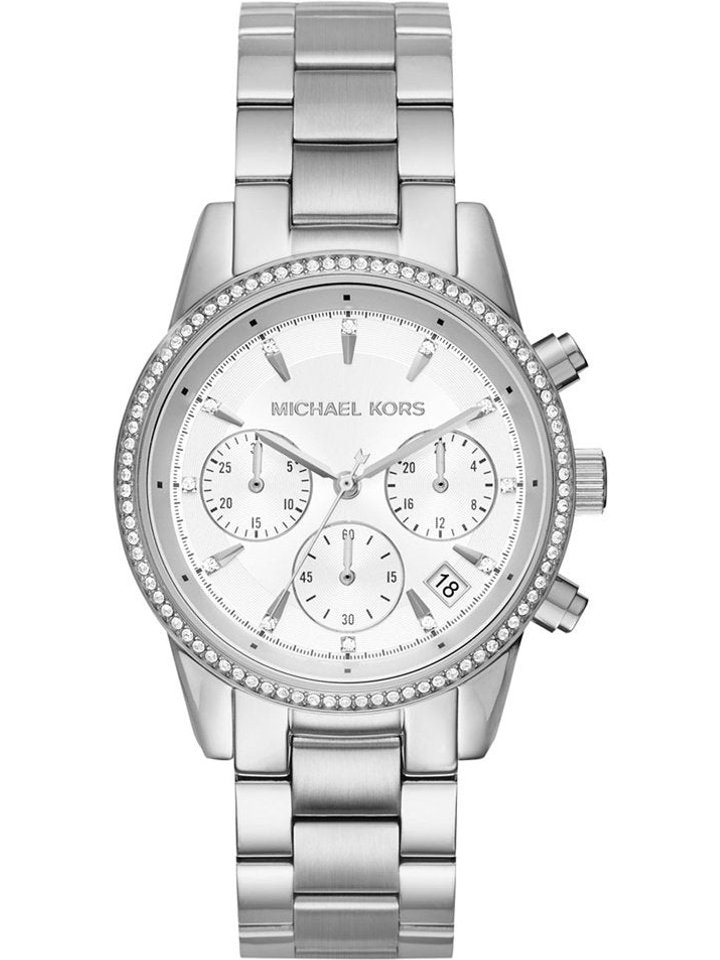 Michael Kors Michael Kors MK6428 Ritz Chronograph Ladies Watch, view 1