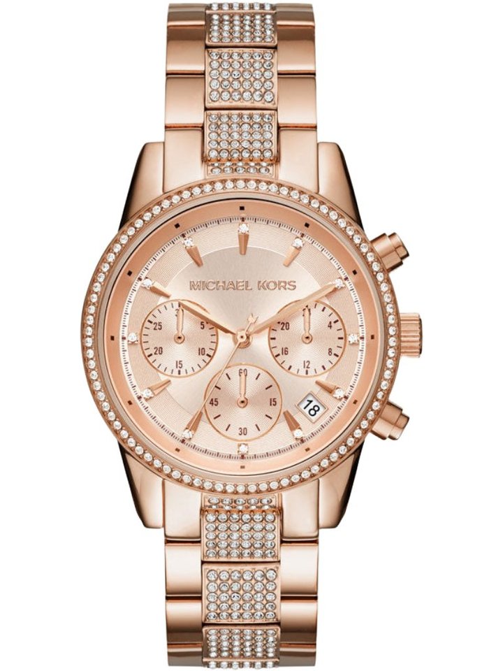 Michael Kors Michael Kors MK6485 Ritz Chronograph Ladies Watch, view 1