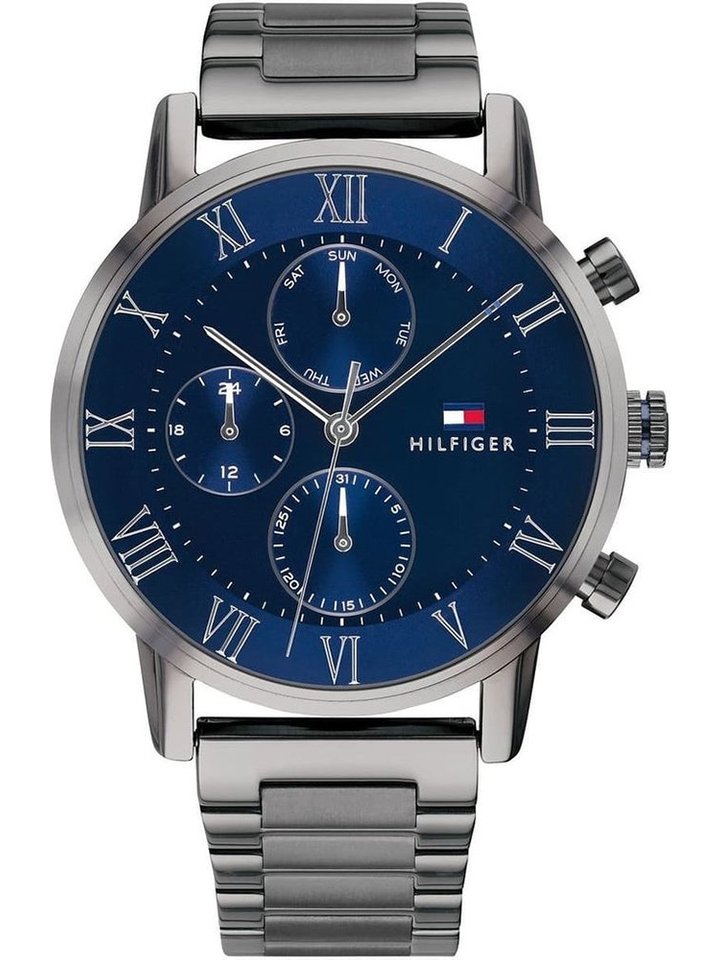 Tommy Hilfiger Tommy Hilfiger 1791456 Kane Blue Dial Men's Watch, view 1