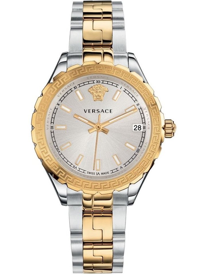 Versace Versace V12030015 Hellenyium Quartz Silver Dial Ladies Watch, view 1