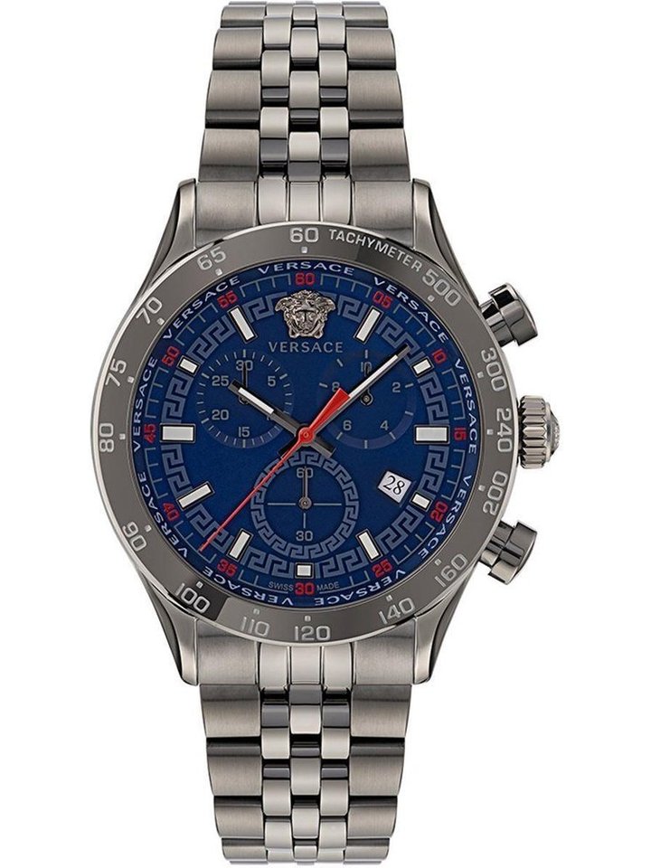 Versace Versace VE2U00722 Hellenyium Chrono Chronograph Men's Watch, view 1