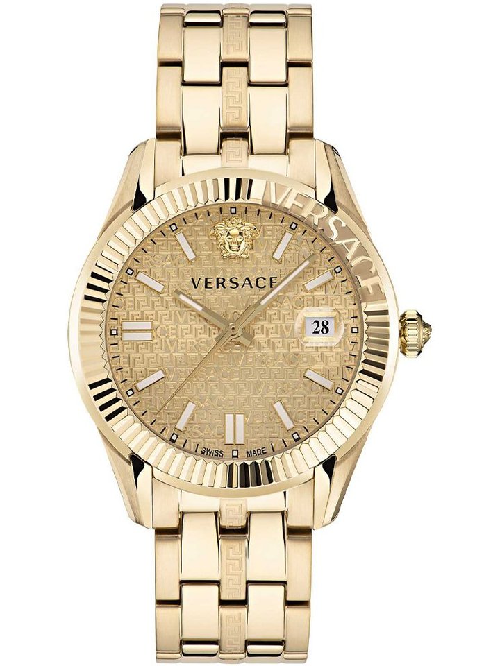 Versace Versace VE3K00522 Greca Time Men's Champagne Watch, view 1