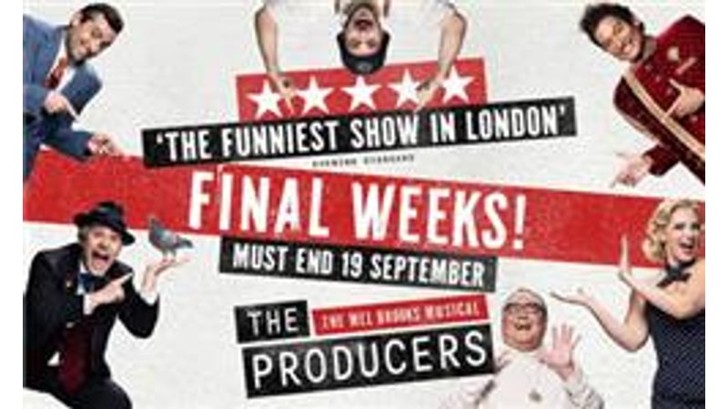 The Producers - West End musical comedy at the Garrick Theatre, London