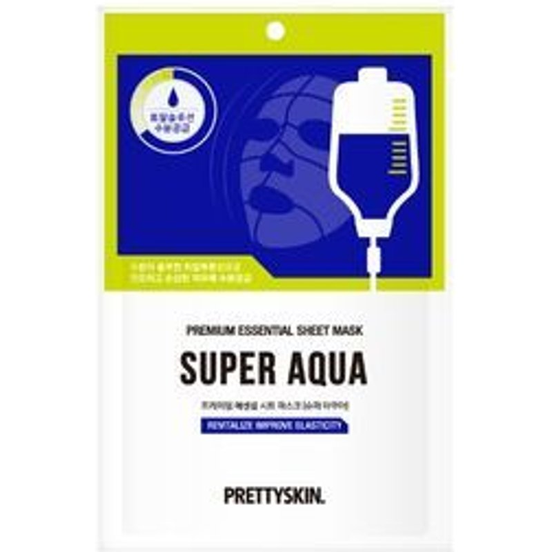 Pretty skin - Premium Essential Sheet Mask - 2 Types Super Aqua