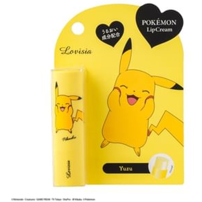 Lovisia - Pokemon Lip Cream 02 Pikachu Yuzu
