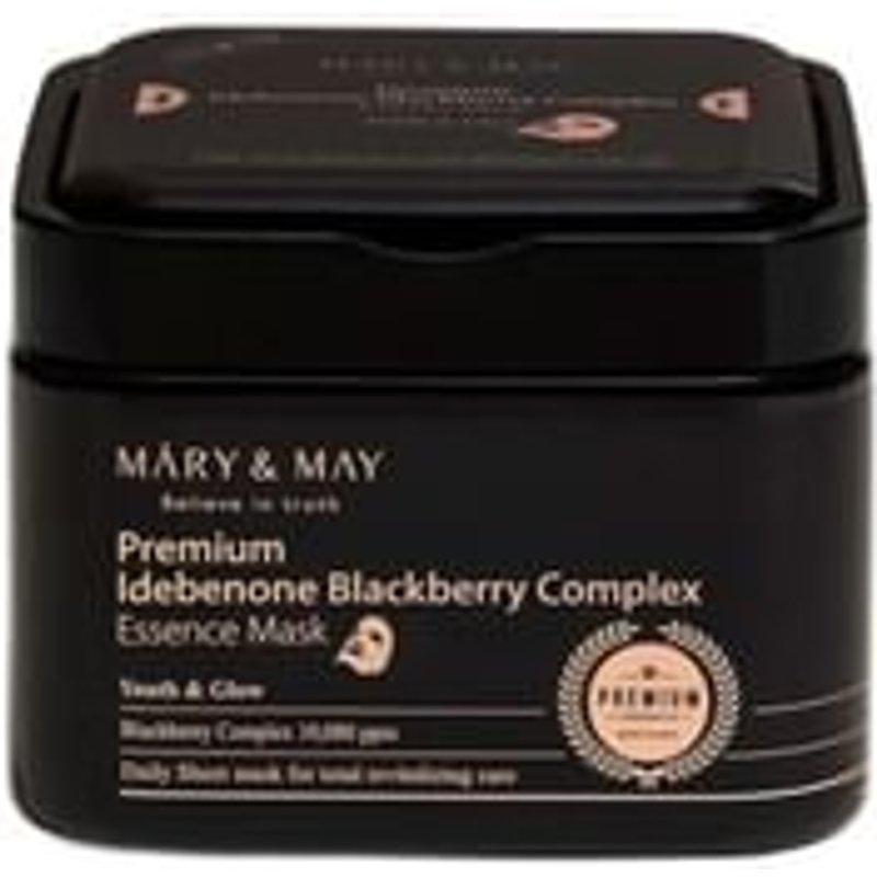 Mary&May - Premium Idebenone Blackberry Complex Essence Mask - Masque visage