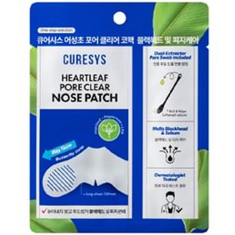 CURESYS - Heartleaf Pore Clear Nose Patch 1 pc