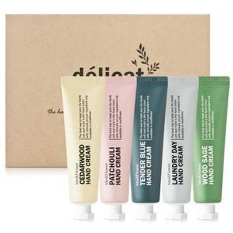 MediFlower - Délicat Hand Cream Set 5 pcs