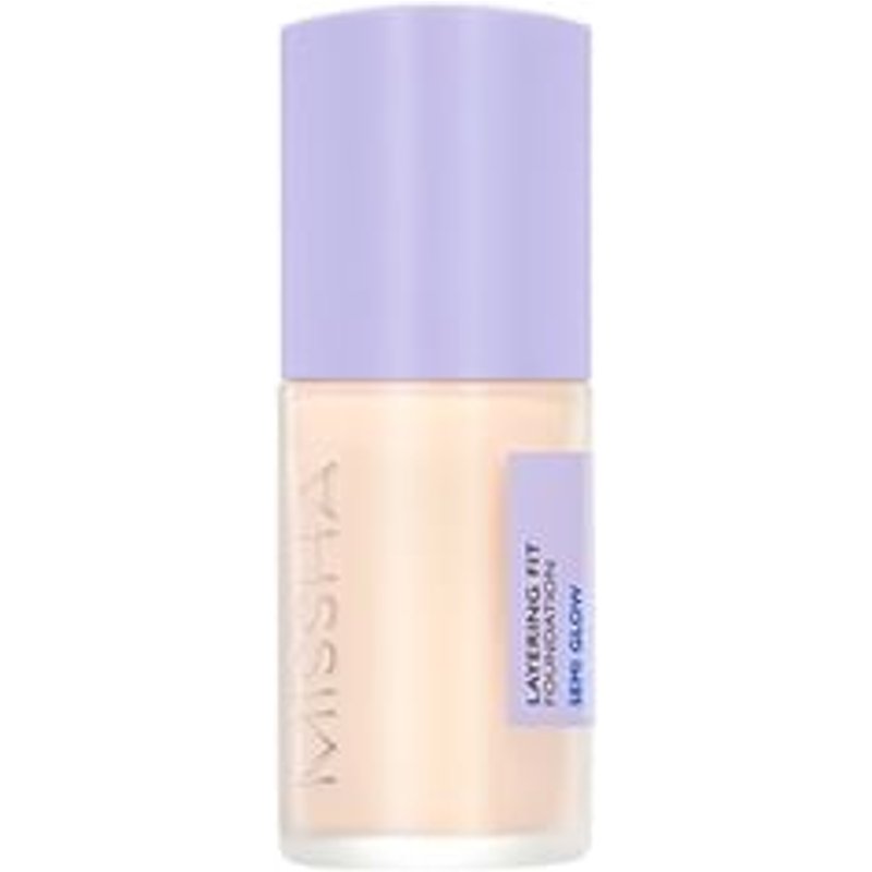 MISSHA - Layering Fit Foundation Semi Glow - 4 Colors #19 Ivory