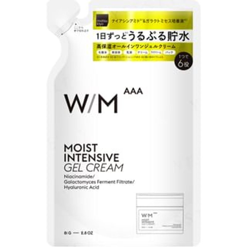 matsukiyo - W/M AAA Moist Intensive Gel Cream Refill 81g