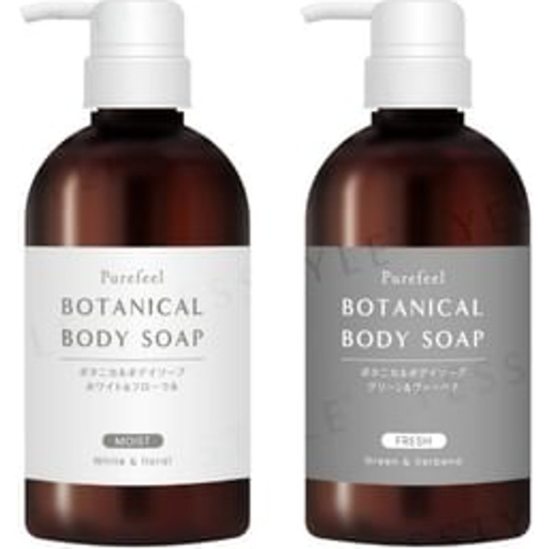 DAIICHI SEKKEN - Purefeel Botanical Body Soap Fresh - Green & Verbena 450ml