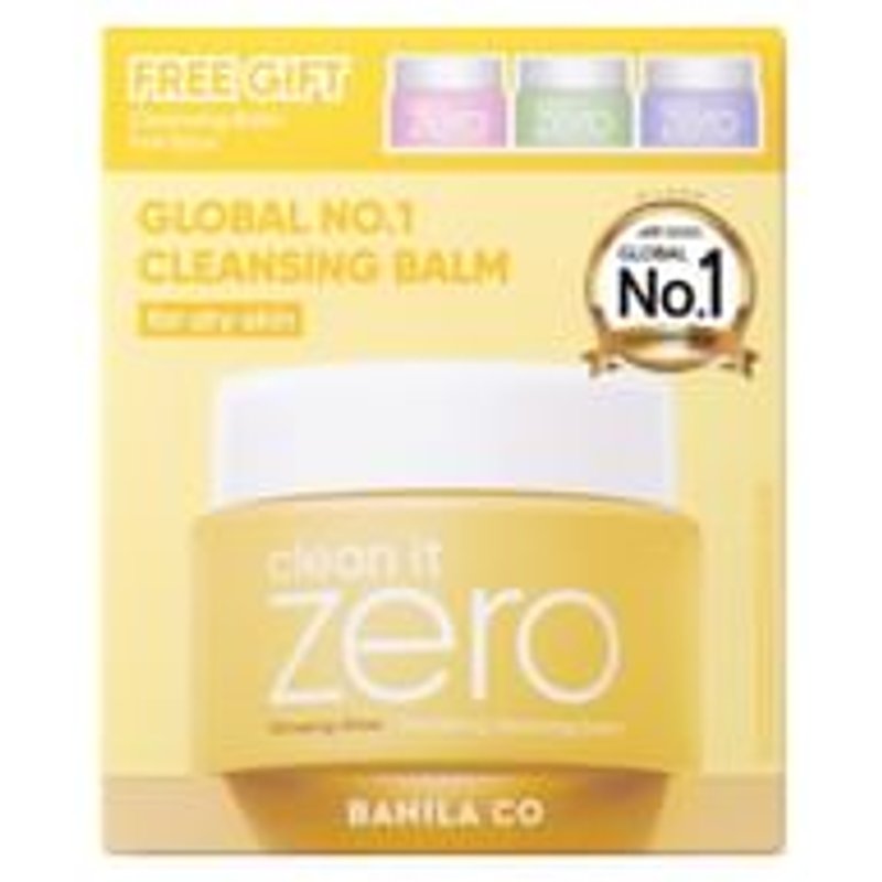 BANILA CO - Clean it Zero Nourishing Cleansing Balm Set - Coffret Baume démaquillant