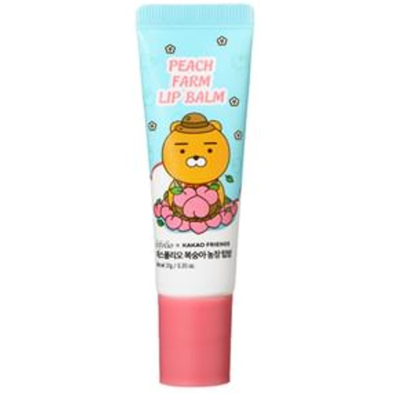 esfolio - Farm Lip Balm KAKAO FRIENDS Edition - 3 Types Peach