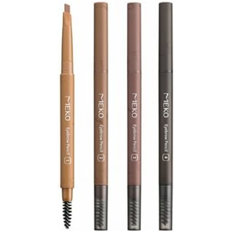 MEKO - Perfect Vision 3D Eyebrow Pencil 01 Milk Tea - 0.5g