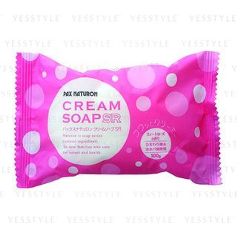 TAIYO YUSHI - Pax Naturon Cream Soap Sweet Rose 100g