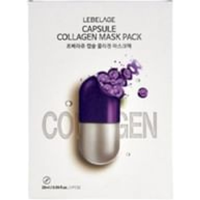 LEBELAGE - Capsule Mask Pack Set - 4 Types Collagen
