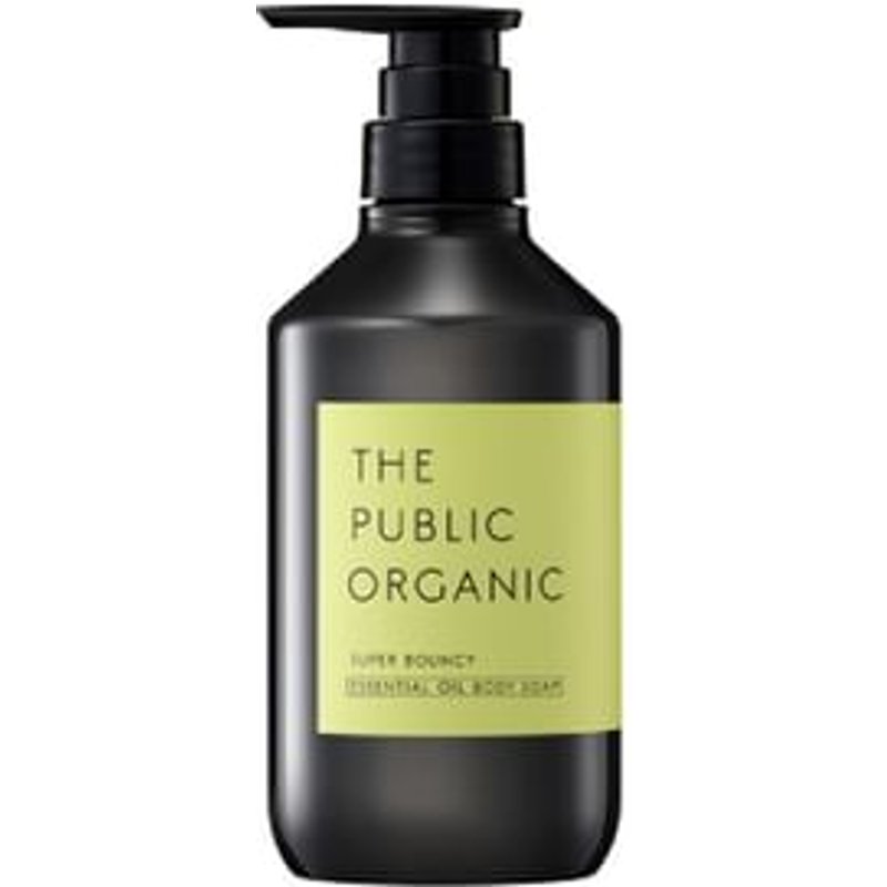 THE PUBLIC ORGANIC - Essential Oil Body Soap Citrus Floral - Bouncy - 480ml