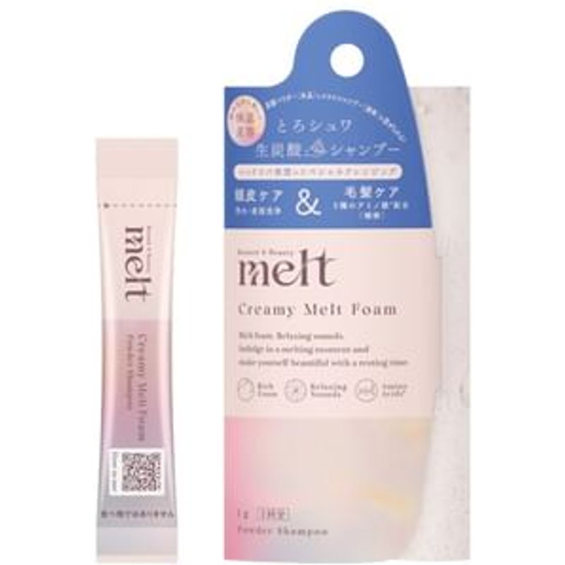 Kao - Melt Creamy Melt Foam Powder Shampoo 1 pc