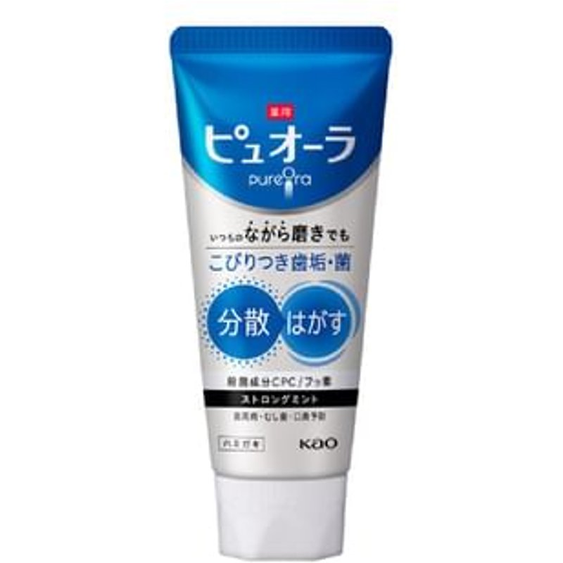 Kao - PureOra Medicinal Toothpaste Strong Mint - 115g