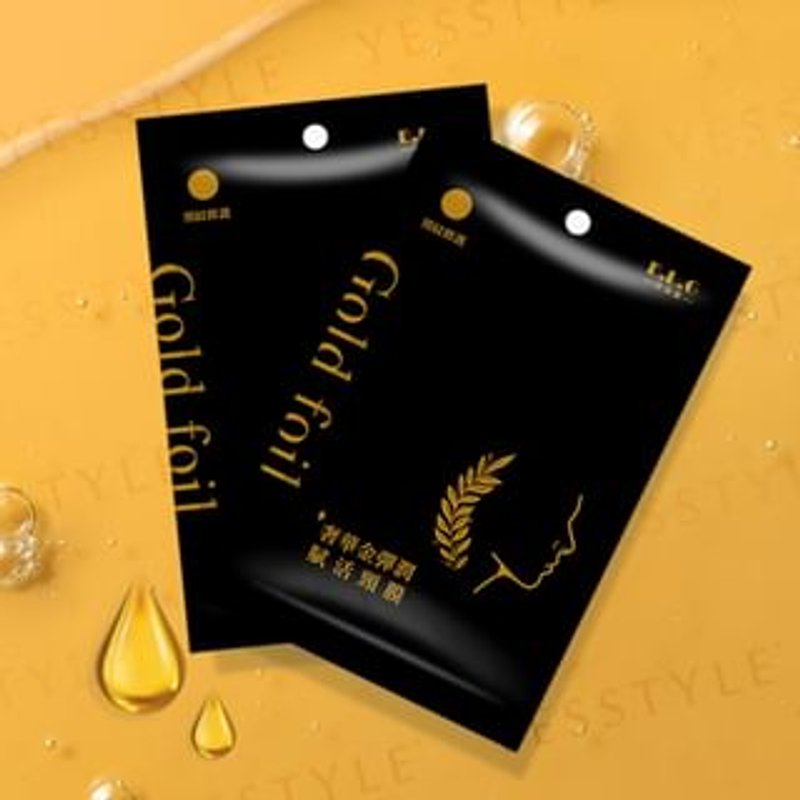 E.L.G - Luxurious Gold Elastic Revitalizing Neck Mask 1 pc