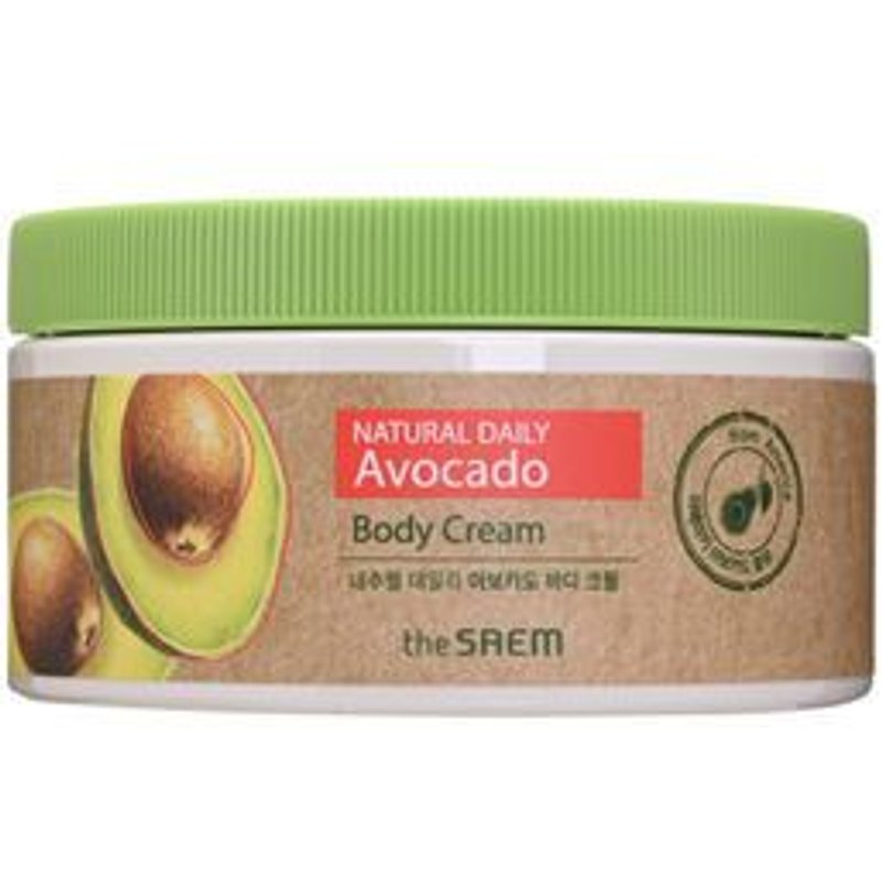 The Saem - Natural Daily Avocado Body Cream 300ml