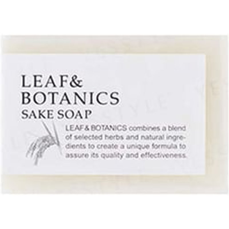 LEAF & BOTANICS - Sake Soap 90g