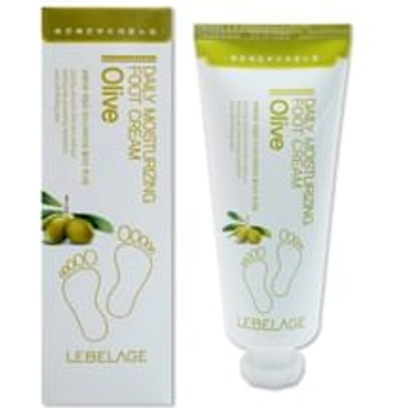 LEBELAGE - Daily Moisturizing Foot Cream - 3 Types Olive