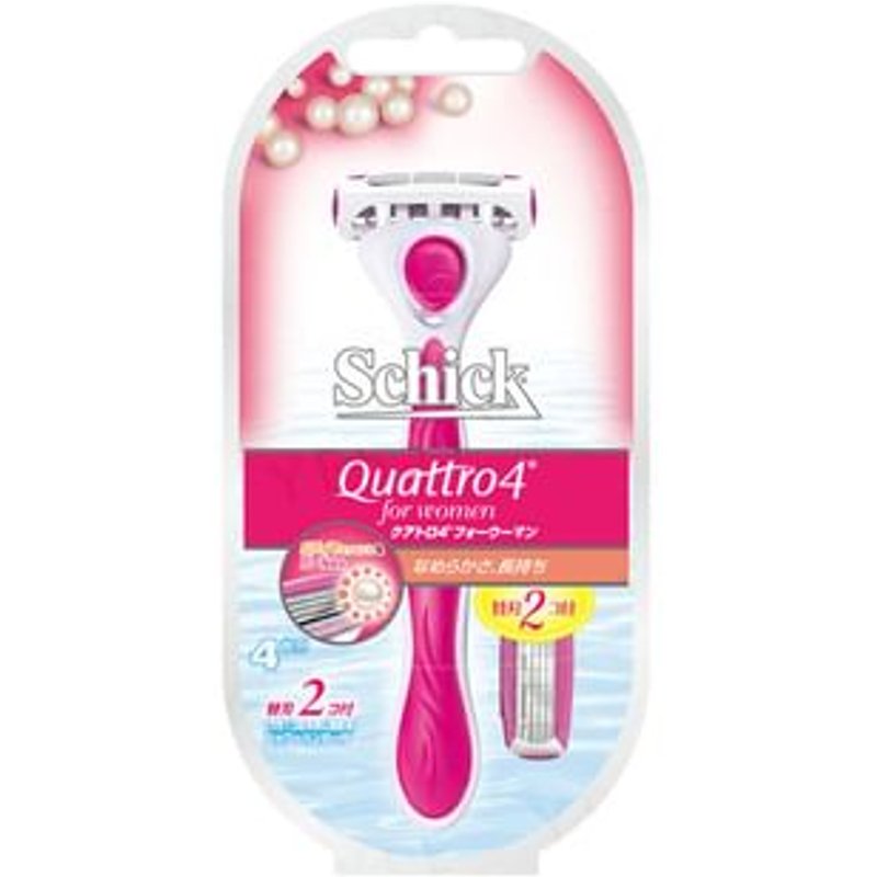 Schick Japan - Quattro 4 For Woman Razor 1 pc