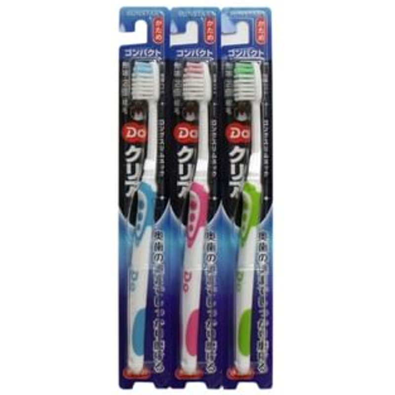Sunstar - Do Clear Toothbrush Compact Head 1 pc - Random Color - Hard