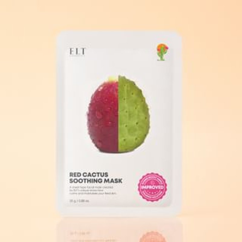ELT COSMETICS - Red Cactus Soothing Mask 25ml x 1 sheet