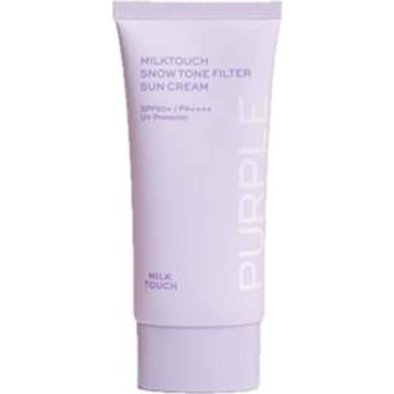 Milk Touch - Snow Tone Filter Sun Cream - 3 Colors Aurora Purple