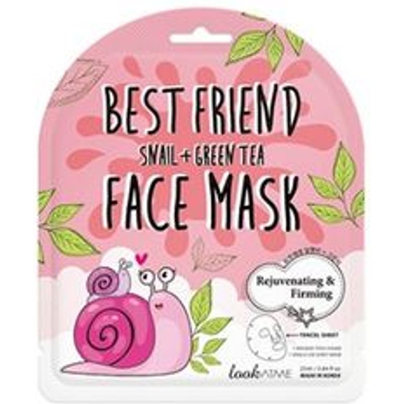 lookATME - Best Friend Snail + Green Tea Face Mask 25ml x 1 pc
