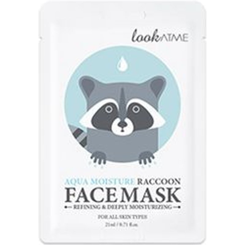 lookATME - Masque hydratant visage Aqua Moisture Raccoon
