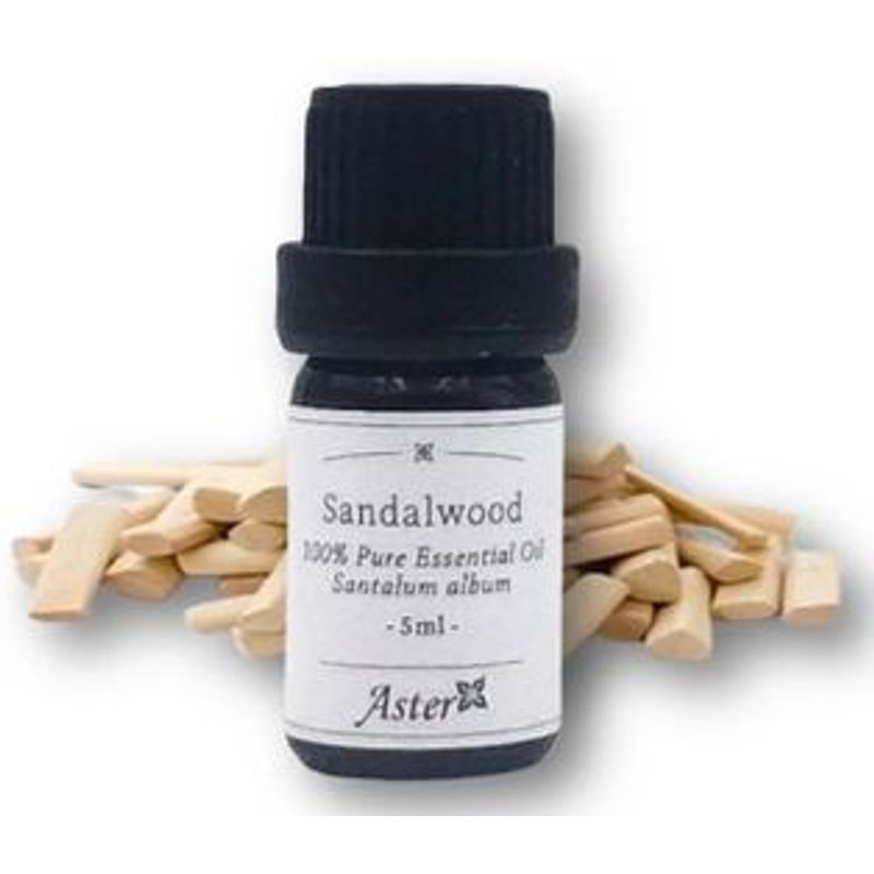Aster Aroma - Sandalwood 100% Pure Essential Oil 5ml