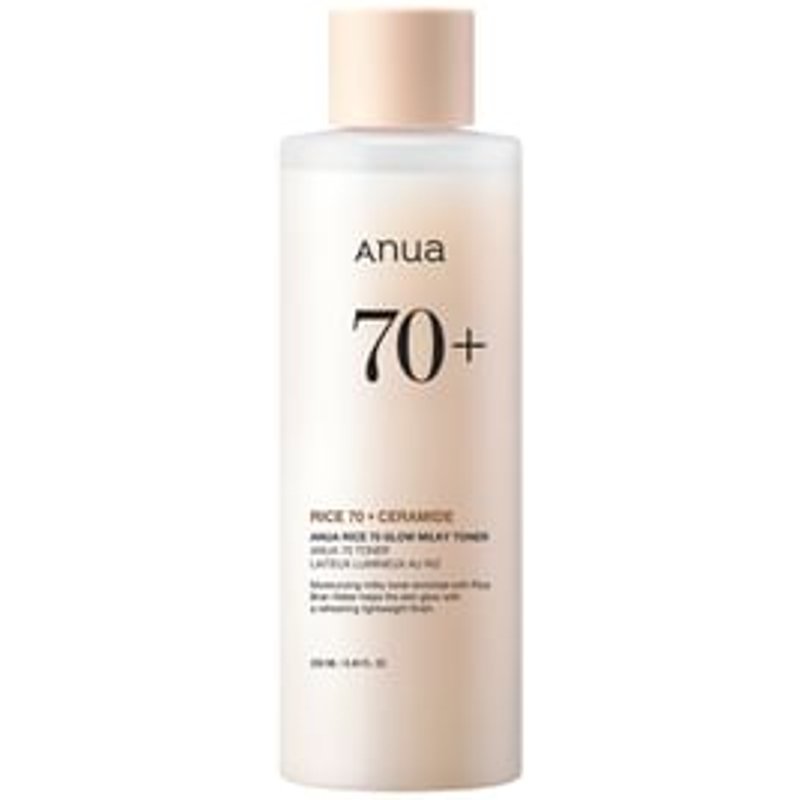 Anua - Rice 70 Glow Milky Toner - Tonique éclaircissant laiteux au riz