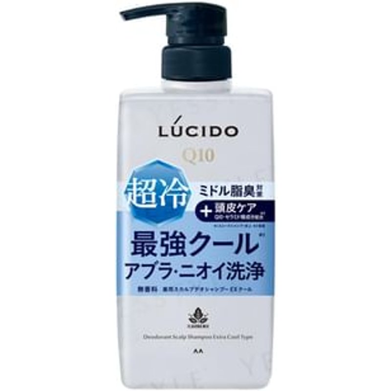 Mandom - Lucido Q10 Deodorant Scalp Shampoo Extra Cool Type 380ml Refill