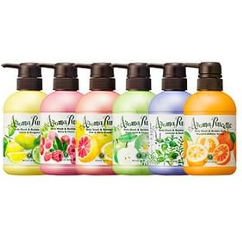 House of Rose - Aroma Rucette Body Wash & Bubble Bath Pink & White Grapefruit - 350ml