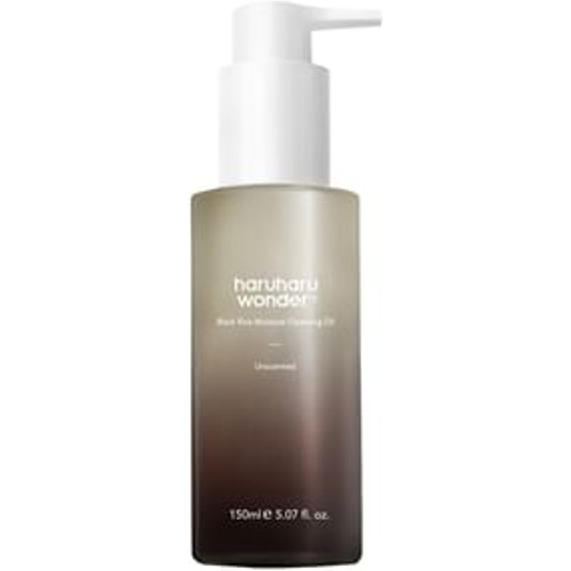 haruharu wonder - Black Rice Moisture Deep Cleansing Oil - Huile démaquillante hydratante au riz noir