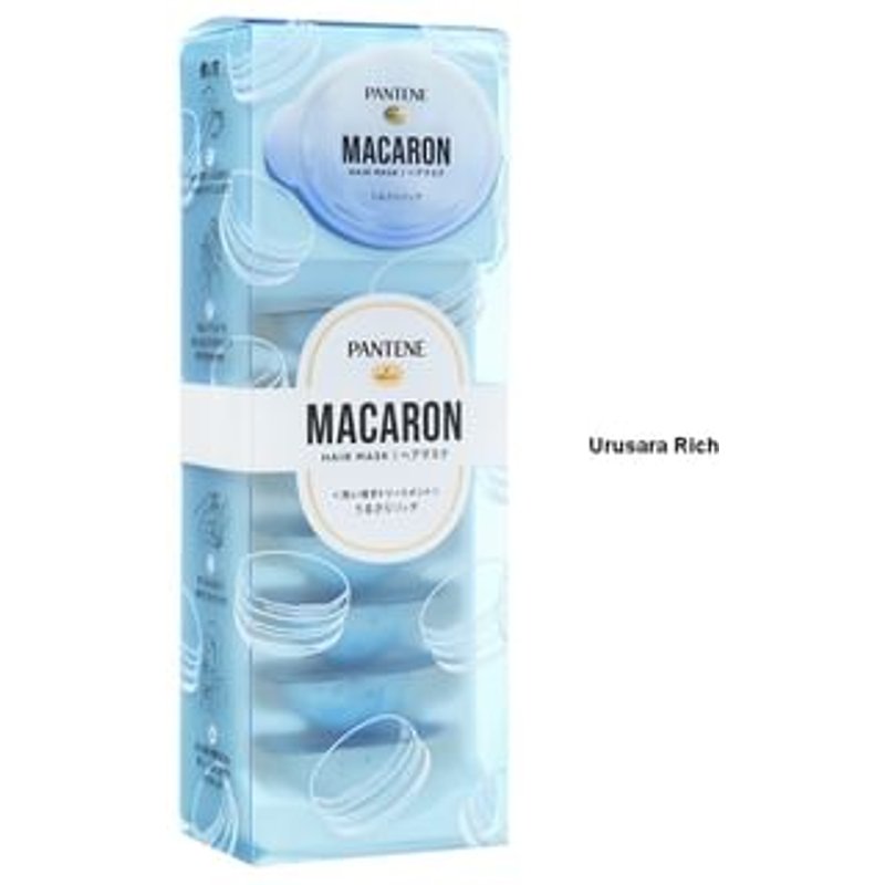 PANTENE Japan - Macaron Hair Mask Urusara Rich - 12ml x 8