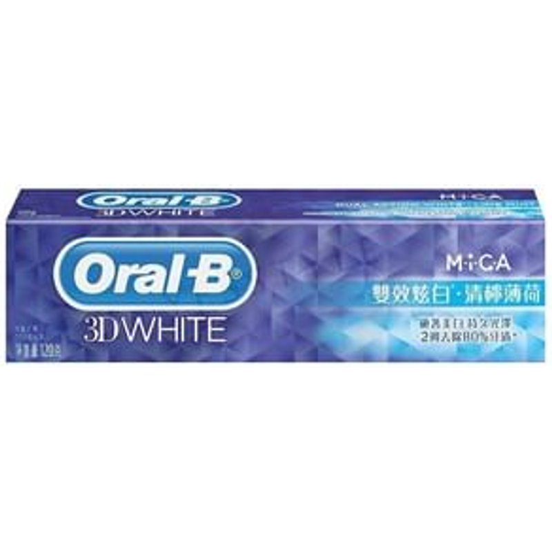 Oral-B - 3D White Toothpaste Lime Mint 120g