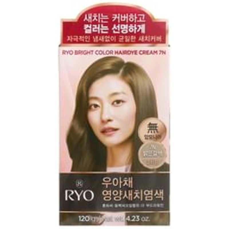 Ryo - Bright Color Hairdye Cream - 6 Colors #7N
