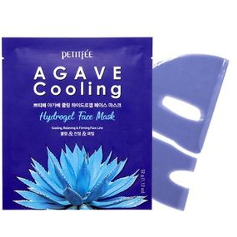 PETITFEE - Agave Cooling Hydrogel Face Mask Set - Masque