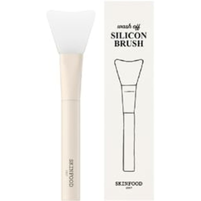 SKINFOOD - Wash Off Silicon Brush - Pinceau masque en silicone pour soin visage
