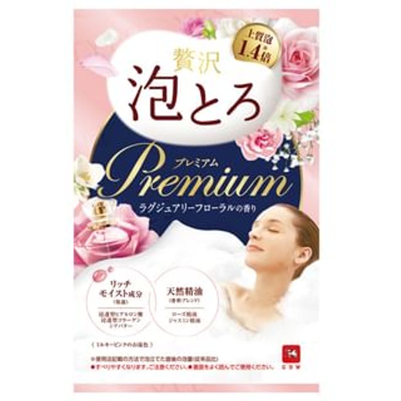 Cow Brand Soap - Oyumonogatari Luxury Foam Premium Bath Additive Luxury Floral Scent 40g