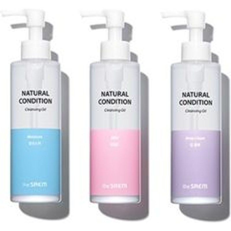 The Saem - Natural Condition Cleansing Oil - 3 Types Deep Clean