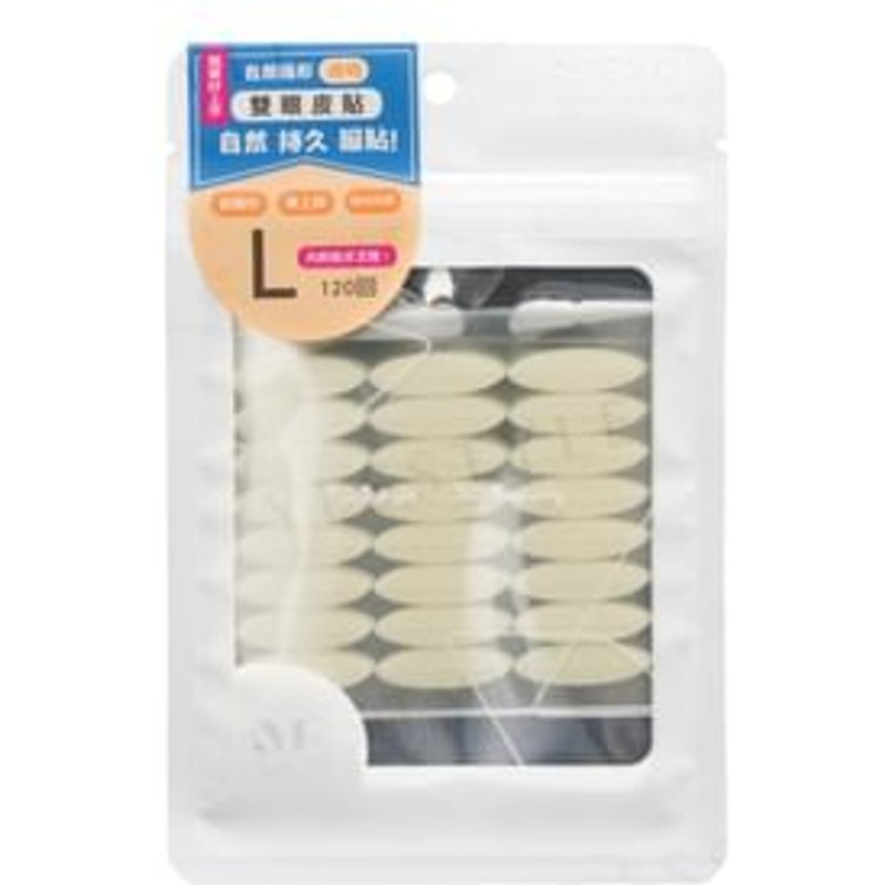 MEKO - Natural Invisible Transparent Double Eyelid Tape L 120 pcs